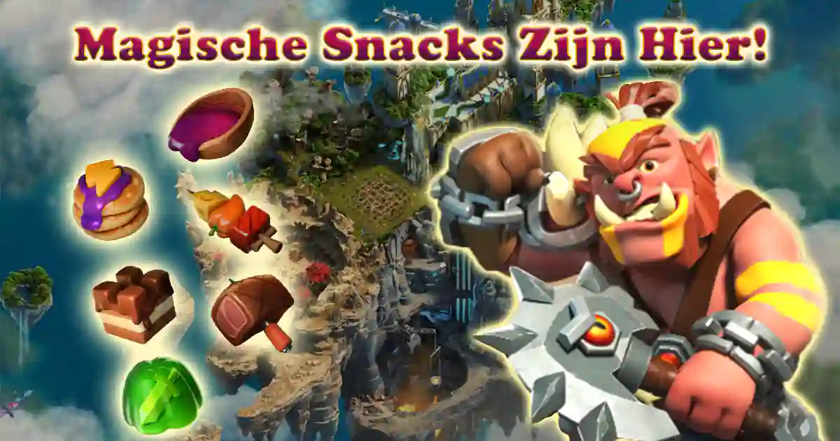 Magische Snacks Zijn Hier!