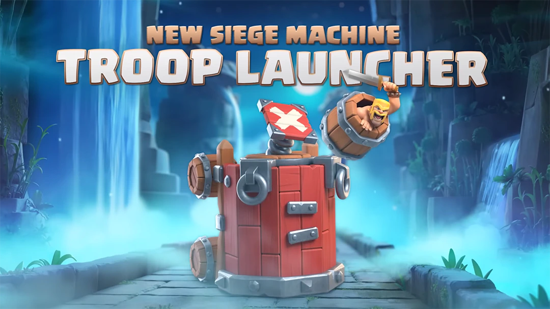 Siege machine - troop launcher