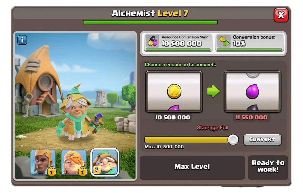 We Got Alchemist & Metal Pants in Clash of Clans