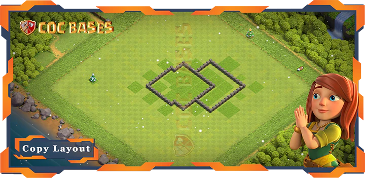 Town Hall 4 Base#45
