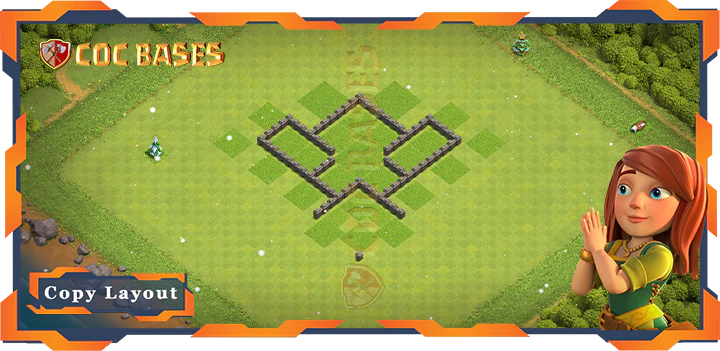 Town Hall 4 Base#50