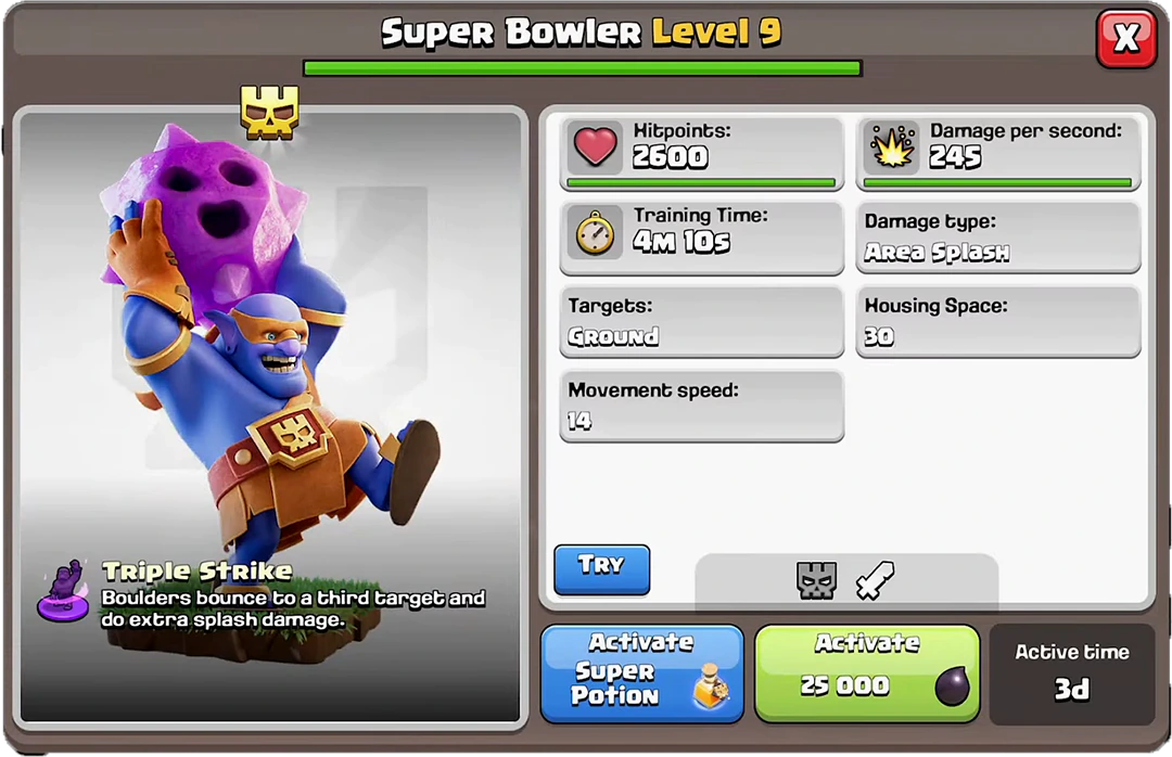 super bowler new level 9