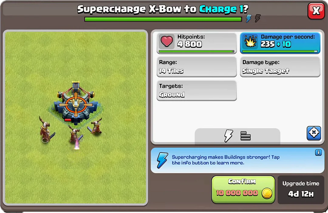 x-bow charge 1