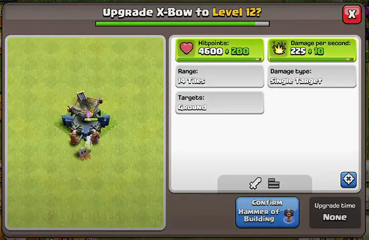 xbow new level
