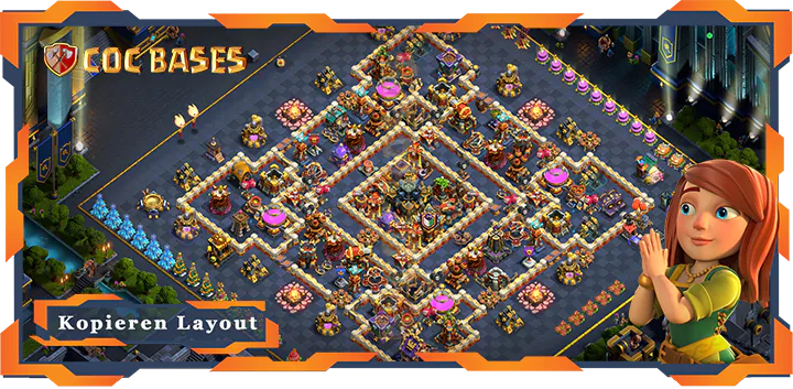 Beste Farmen Basis RH17 met Link - Clash of Clans (115)