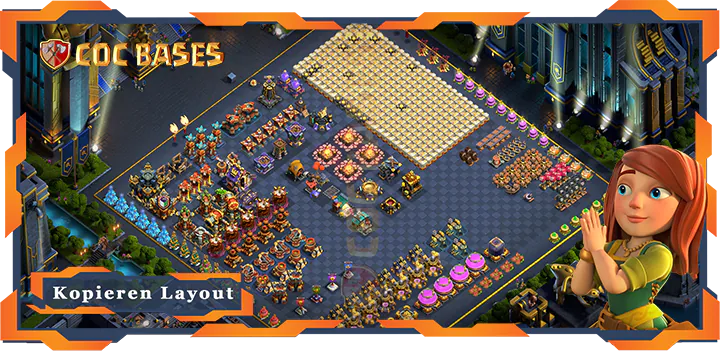 Beste TrollSpaß Basis met Link - Clash of Clans (122)