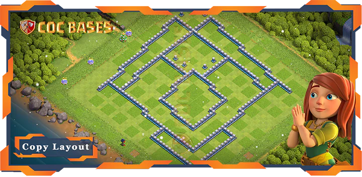 Town Hall 12 Base#162