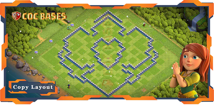 Town Hall 12 Base#189