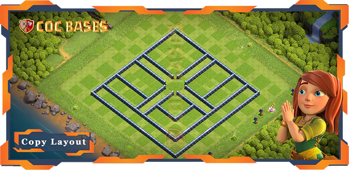 Town Hall 13 Base#190