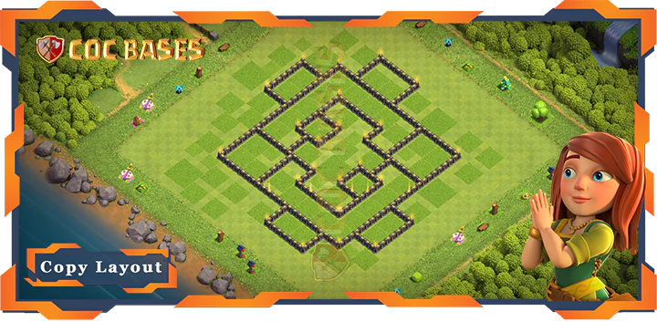 Town Hall 9 Base#210