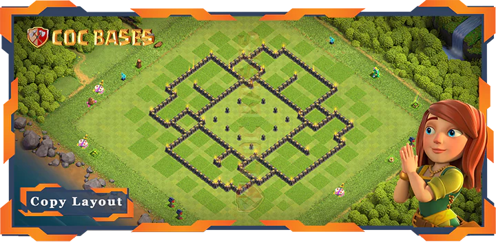Town Hall 9 Base#290