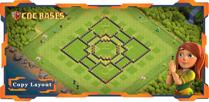 Town Hall 9 Base#299