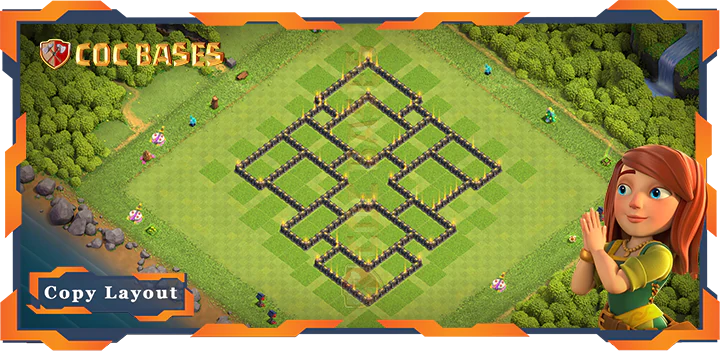 Town Hall 9 Base#308