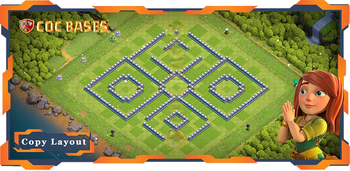 Town Hall 12 Base#299