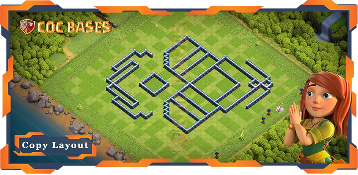 Town Hall 13 Base#188