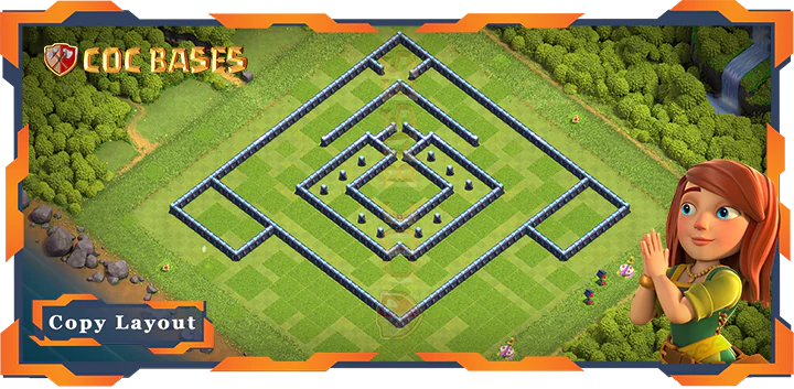 Town Hall 13 Base#291