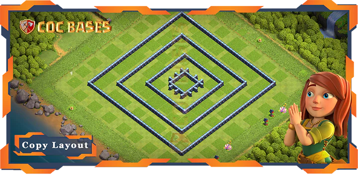 Town Hall 13 Base#267