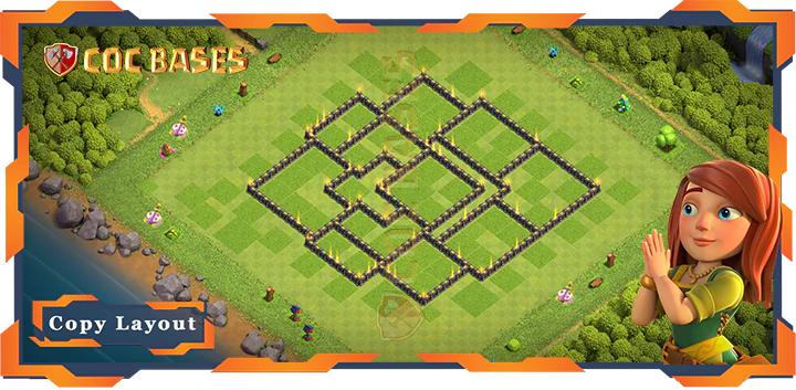 Town Hall 9 Base#214