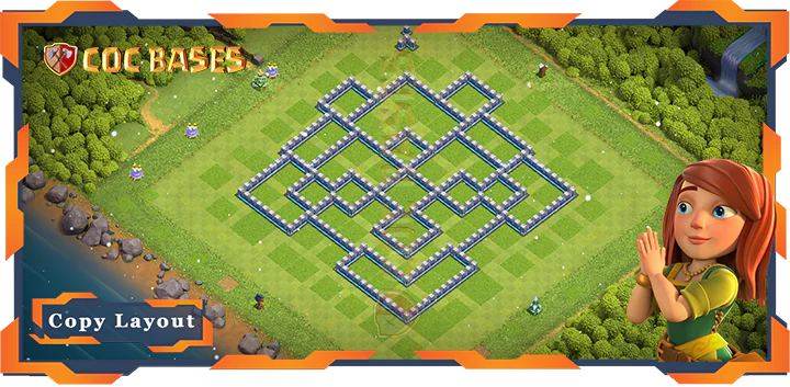 Town Hall 12 Base#211