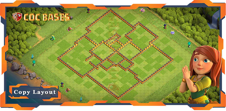 Town Hall 10 Base#277