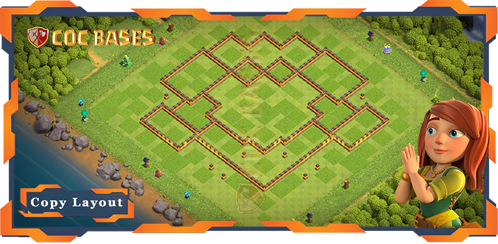 Town Hall 10 Base#196
