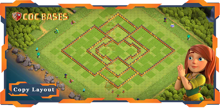 Town Hall 10 Base#209