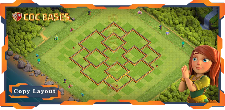 Town Hall 10 Base#223