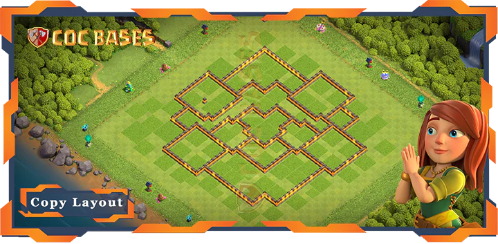 Town Hall 10 Base#224