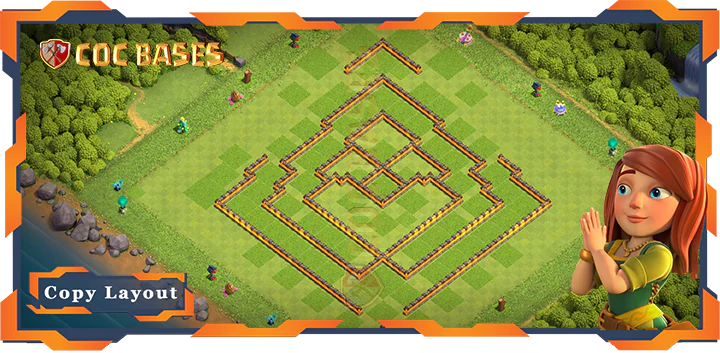 Town Hall 10 Base#197
