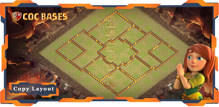 Town Hall 10 Base#458