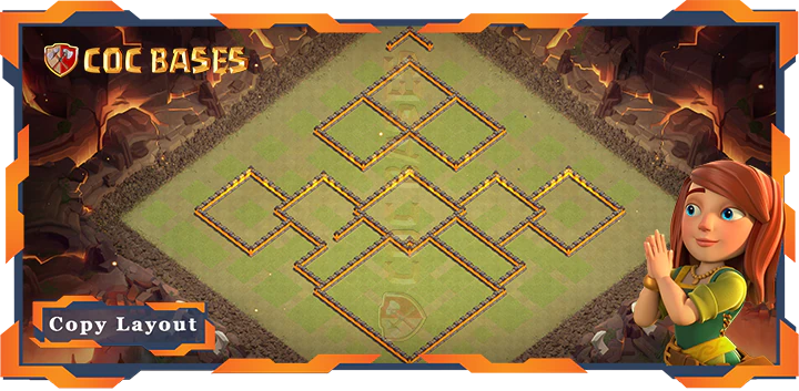 Town Hall 10 Base#210
