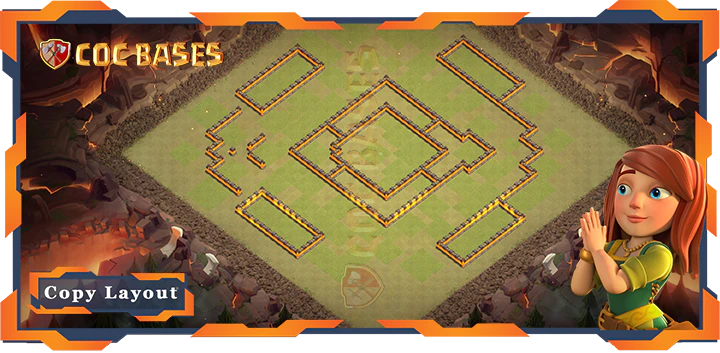 Town Hall 10 Base#212