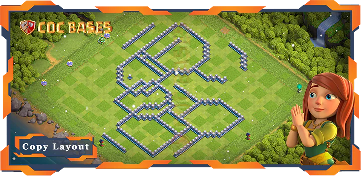 Town Hall 12 Base#352