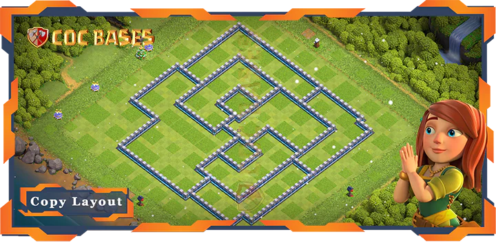 Town Hall 12 Base#272