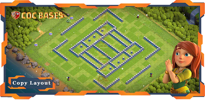 Town Hall 12 Base#276