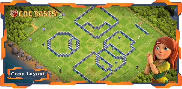 Town Hall 12 Base#266