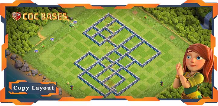 Town Hall 12 Base#406