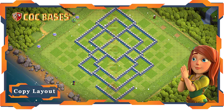 Town Hall 12 Base#194
