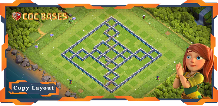 Town Hall 12 Base#291