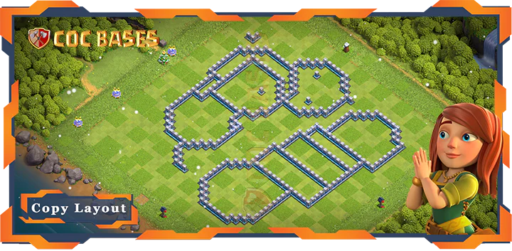 Town Hall 12 Base#286