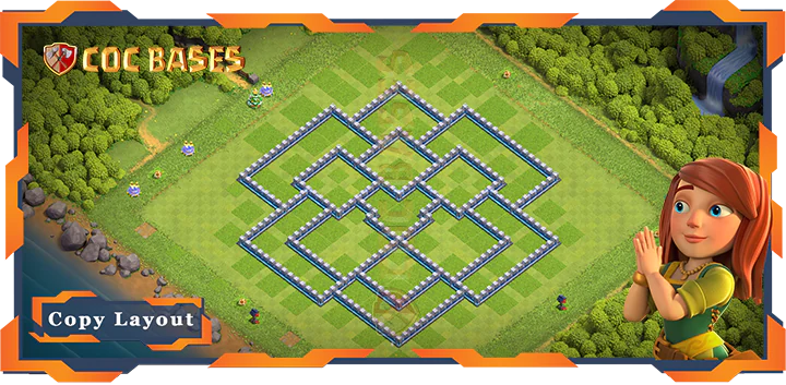 Town Hall 12 Base#407