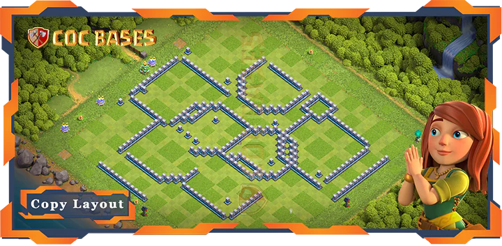 Town Hall 12 Base#412