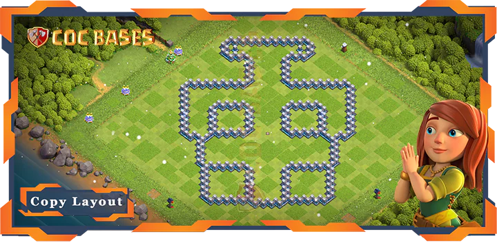 Town Hall 12 Base#282