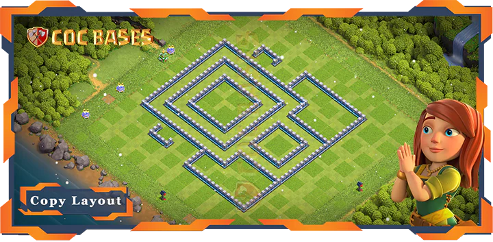 Town Hall 12 Base#385