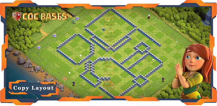 Town Hall 12 Base#321