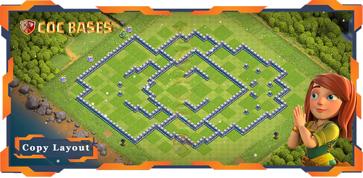 Town Hall 12 Base#400