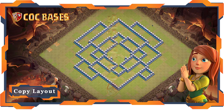 Town Hall 12 Base#245