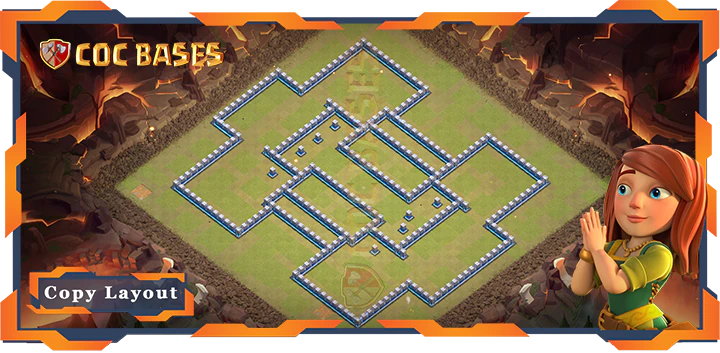 Town Hall 12 Base#158