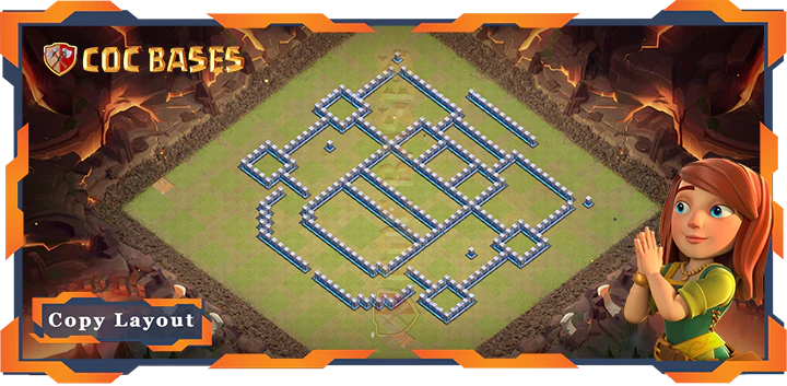 Town Hall 12 Base#284