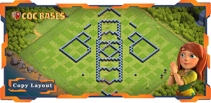 Town Hall 13 Base#206